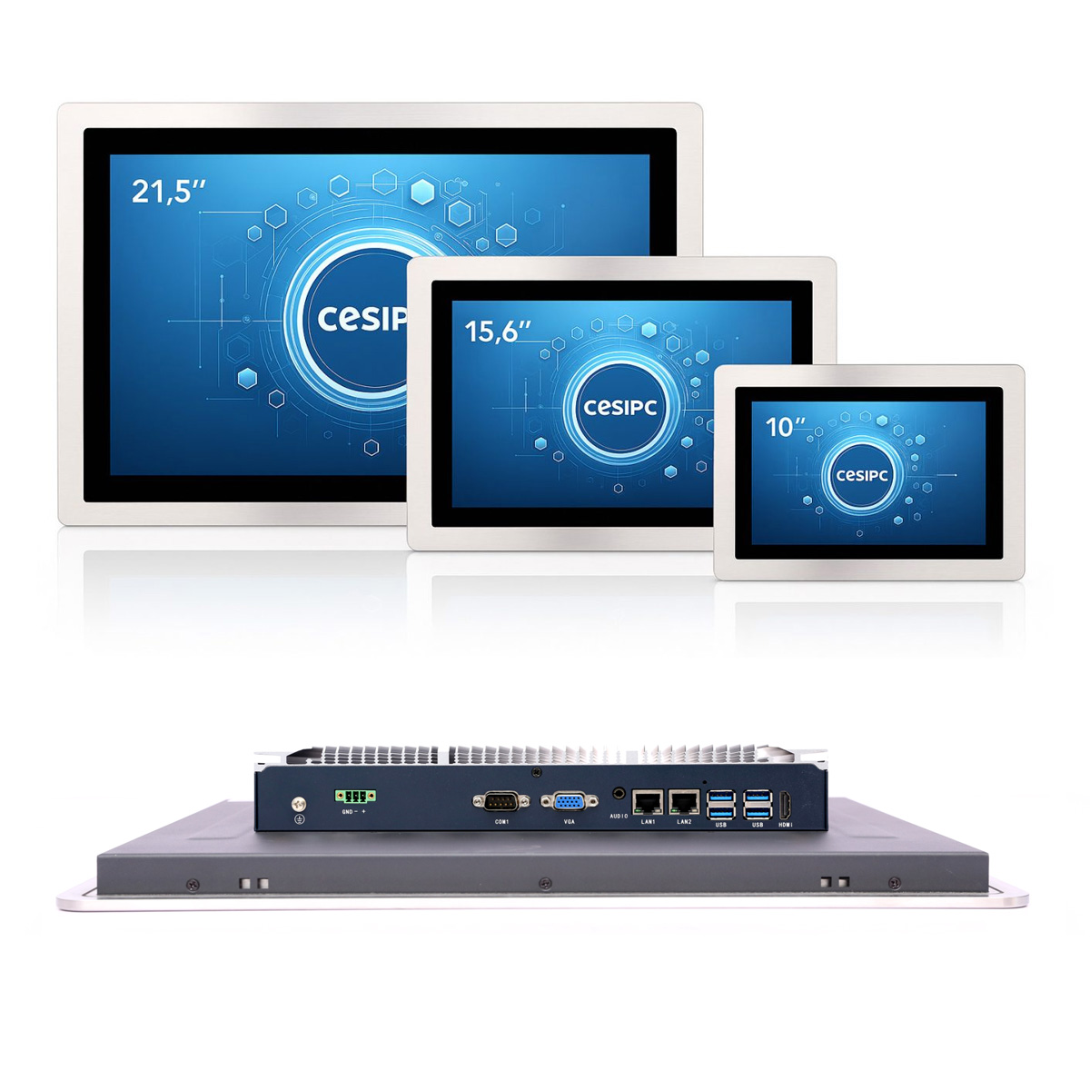 S Series stainless steel embedded industrial panel PC